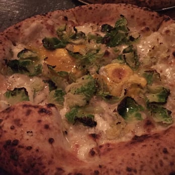 Milkflower - Pizza With Brussel sprouts and egg - Pizza Near Me - Astoria, New York Milkflower - Pizza With Brussel sprouts and egg - Pizza Near Me - Astoria, New York