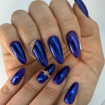 Sasha G Salon & Spa - European gel manicure with design - Day Spas Near Me - Wheeling, Illinois