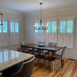 Bloomin' Blinds of Columbia - Plantation shutters by Bloomin' Blinds add beauty to this new kitchen.