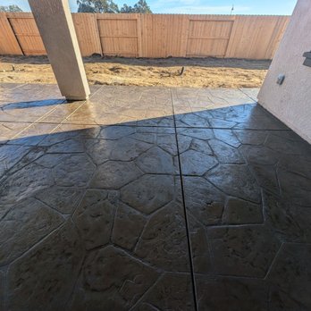 Western Concrete Designs - Flagstone stamp with pebble color - Masonry/Concrete Near Me Western Concrete Designs - Flagstone stamp with pebble color - Masonry/Concrete Near Me