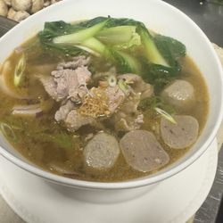 Siam Pepper - Beef Noodle Soup with meat ball
