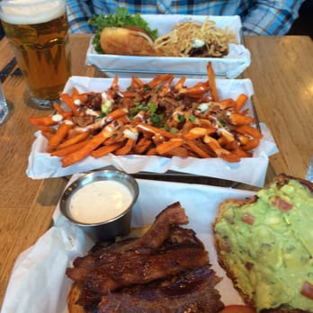 Park Burger - The works sweet potato fries - Burgers Near Me - Denver, Colorado Park Burger - The works sweet potato fries - Burgers Near Me - Denver, Colorado
