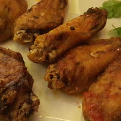East Meets West - BBQ chicken wings