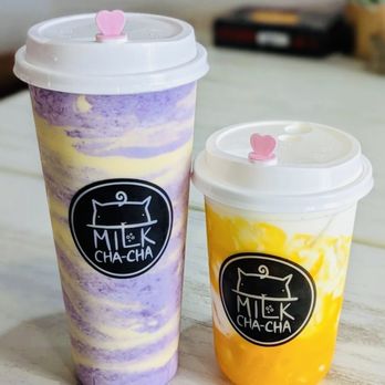Milk Cha-Cha - two cups of milk cha - cha - Bubble Tea Near Me - Charlotte, North Carolina Milk Cha-Cha - two cups of milk cha - cha - Bubble Tea Near Me - Charlotte, North Carolina