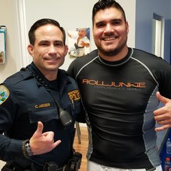 Montgomery Brazilian Jiu Jitsu - Local Law Enforcement welcoming us to the neighborhood