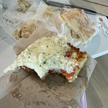 Bagel Buffet - Focaccia bread with Fresh mozzarella peppers, pesto, mayo - Bagels Near Me - Secaucus, New Jersey