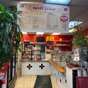 Jenny's Roti Shop - the inside of the store - Trinidadian Near Me - Bronx, New York