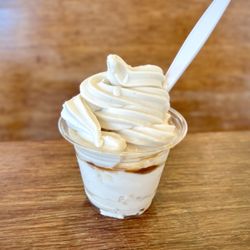 Plant Power Fast Food - Little hack: pour cold brew over a vanilla soft serve to create an "affogato", so good! (instagram: jax.vegan.eats)
