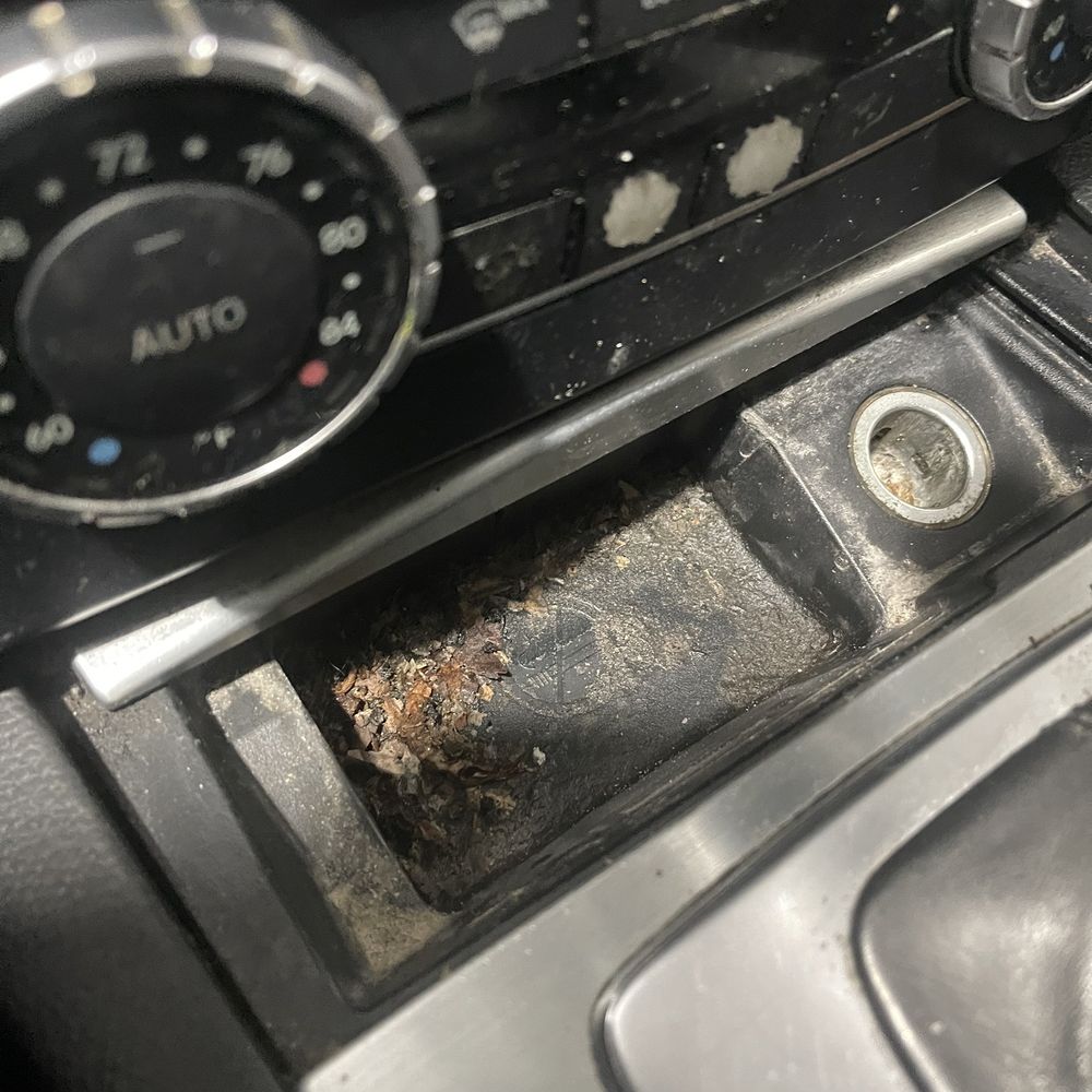 Anchored To Love Detailing - Ash tray left undone - Auto Detailing Near Me