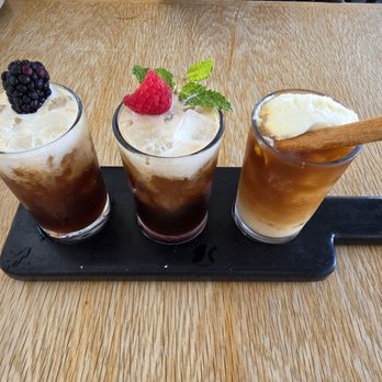 The Nest: A Brunch Joint - Iced coffee flight - Breakfast & Brunch Near Me - Bellflower, California