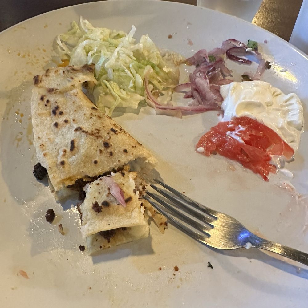 Los Guapos - Chorizo quesadilla - they make their chorizo in-house - Mexican Near Me - Fort Worth, Texas