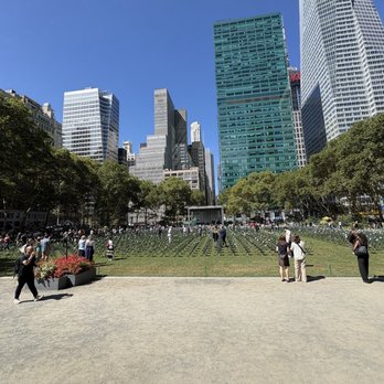 Bryant Park Cafe - View from Bryant Park Cafe - Cafes Near Me - New York, New York