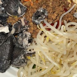 Tofu Pudding Dry Mixed Rice Noodle