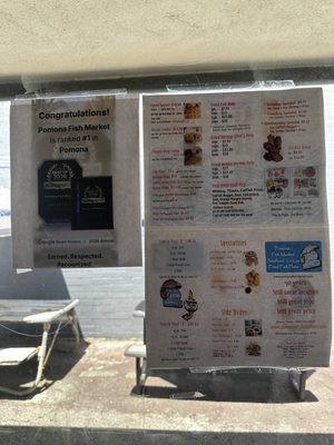 Menu photo 2 Pomona Fish Market Pomona, CA