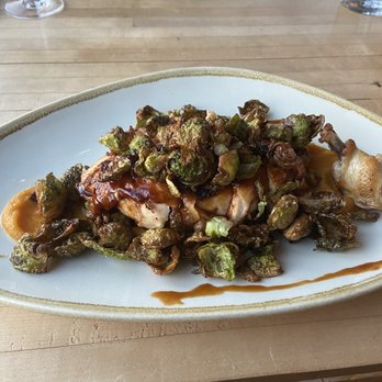 Topside - Half chicken with extra Brussel Sprouts - New American Near Me - Baltimore, Maryland Topside - Half chicken with extra Brussel Sprouts - New American Near Me - Baltimore, Maryland