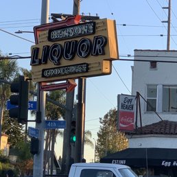 Liquor store sign Liquor store sign