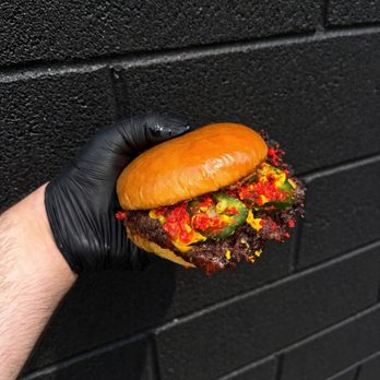BLACKTOP SMASH - Smash Burger With Jalapeños & Hot Cheetos - Caterers Near Me - North Hollywood, California BLACKTOP SMASH - Smash Burger With Jalapeños & Hot Cheetos - Caterers Near Me - North Hollywood, California