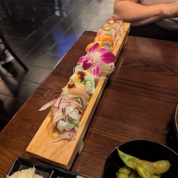 Kimu Sushi - Rainbow roll - Sushi Bars Near Me - Long Beach, California Kimu Sushi - Rainbow roll - Sushi Bars Near Me - Long Beach, California