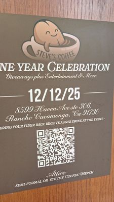 Menu photo 5 Steve’s Coffee Roaster Sherman Oaks, CA