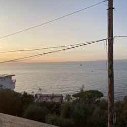 Hotel Piccolo Paradiso - View of Capri and Bay of Naples from hotel room.