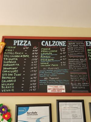 Menu photo 6 Eliu's Hole in the Wall Lowell, MA