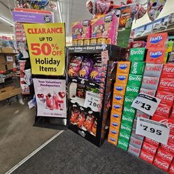 Family Dollar - Balloons, soda, signage