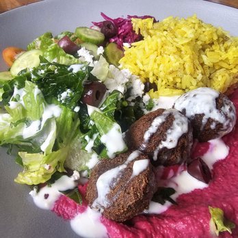 Cactus Club Cafe - Mediterranean bowl with falafel balls - Canadian (New) Near Me - Burnaby, British Columbia