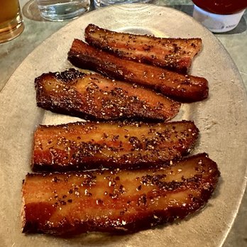 Au Cheval - Thick Cut Peppered Bacon - Bars Near Me - Chicago, Illinois