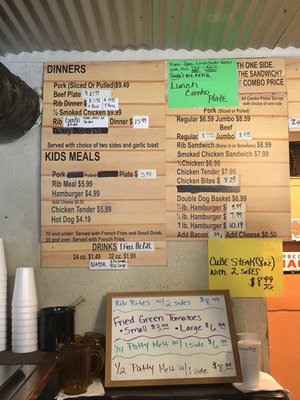 Menu photo 2 The BBQ SHACK Fanning Springs, FL Menu photo 2 The BBQ SHACK Fanning Springs, FL
