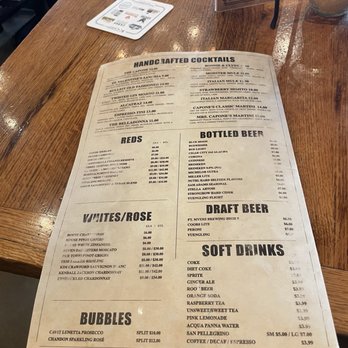 Capone's Coal Fired Pizza - Menu - Pizza Near Me - Fort Myers, Florida Capone's Coal Fired Pizza - Menu - Pizza Near Me - Fort Myers, Florida