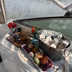 Ahh! Venture Cruise - Early morning cruise complimentary breads,spreads, and boxed water