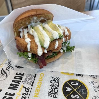Super Chix - Chicken, avocado, bacon sandwich - Salad Near Me - Tukwila, Washington Super Chix - Chicken, avocado, bacon sandwich - Salad Near Me - Tukwila, Washington