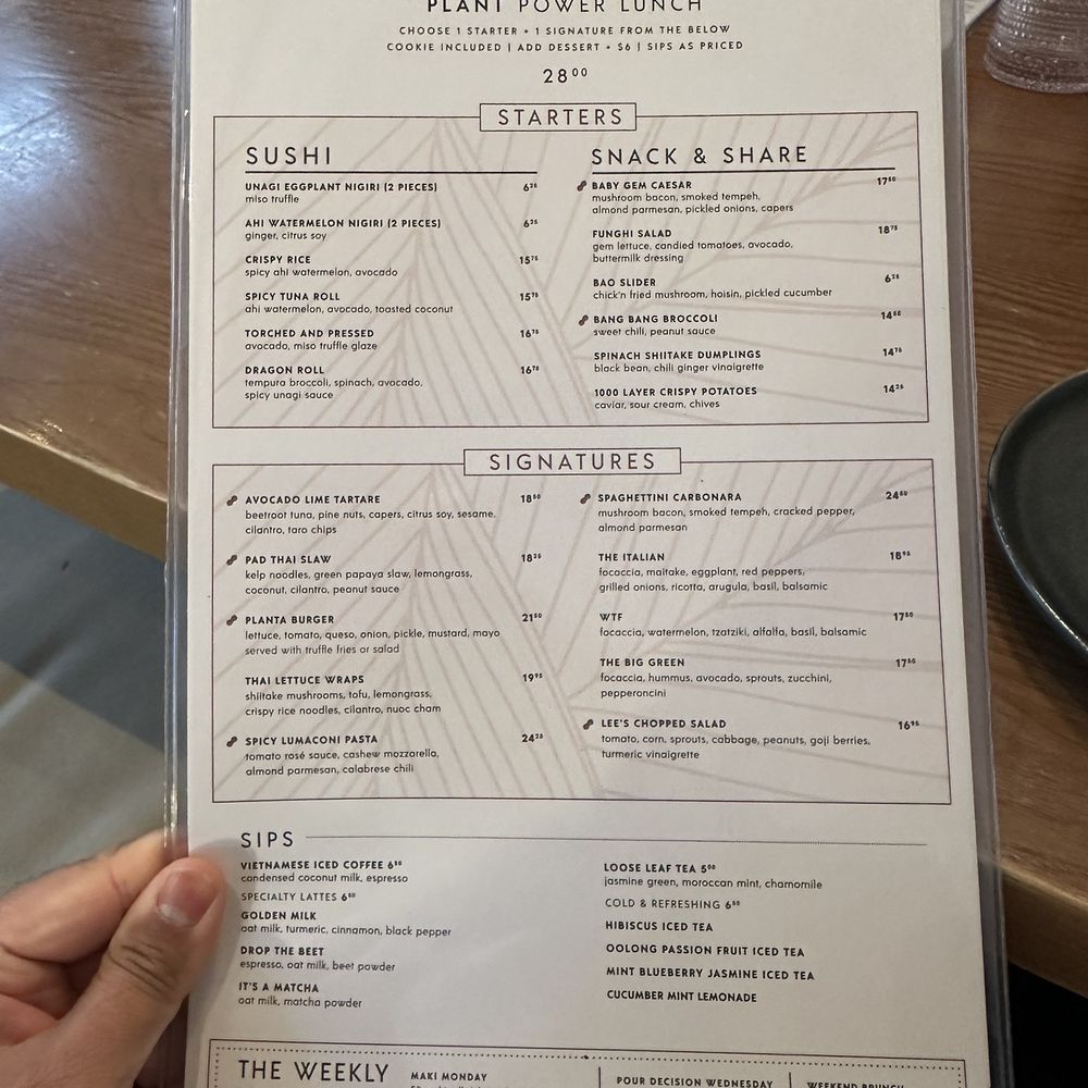 PLANTA Yorkville - Vegetarian Near Me - Toronto, Ontario PLANTA Yorkville - Vegetarian Near Me - Toronto, Ontario