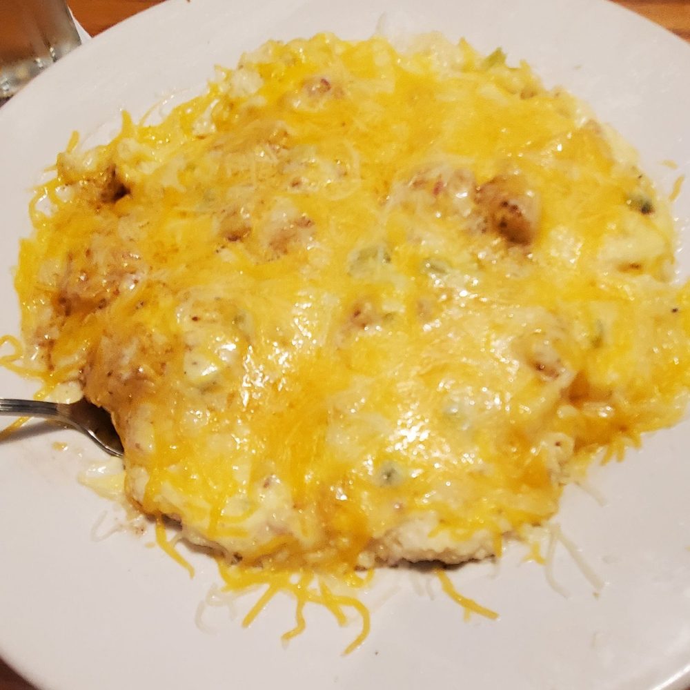 Shrimp and grits. Shrimp and grits.