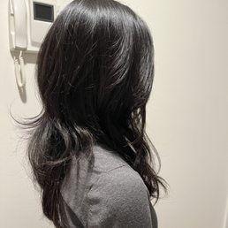 Haircut and styled by Elle. Loved it!