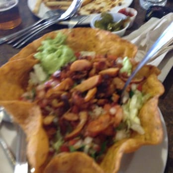 Tusks Bar - Chicken toastada from the food  place next door. Grab and bring to the bar. - Beer Bar Near Me - Mammoth Lakes, California