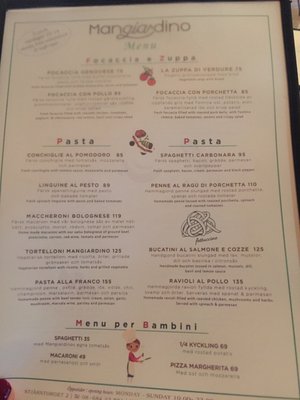 Menu photo 1 Mangiardino Solna, AB