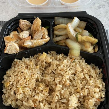 Benihana - Boca Raton - Lunch duet- chicken & shrimp and Vegetable Fried Rice - Sushi Bars Near Me - Boca Raton, Florida