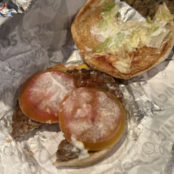 Sonic Drive-In - Quarter pounder SuperSONIC Double Cheeseburger - Fast Food Near Me - Glenpool, Oklahoma Sonic Drive-In - Quarter pounder SuperSONIC Double Cheeseburger - Fast Food Near Me - Glenpool, Oklahoma