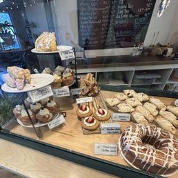 Some of the many delicious pastries Some of the many delicious pastries