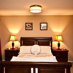 The Splendor of Carmichael at Keane - the bed area of the resident suite