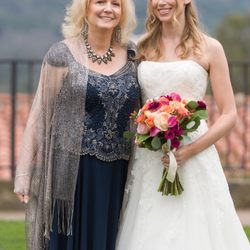 Glam With Taryn - Hair and makeup for bride and mother of the bride by Glam with Taryn. Photo by Kevin Wynn.