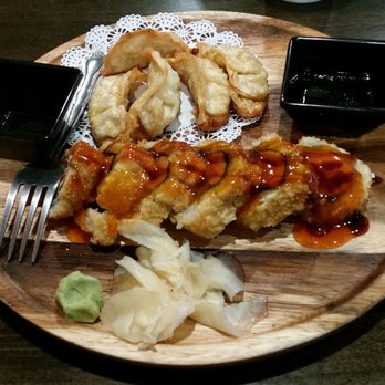 Ginza Japanese Grill - Firecracker roll and gyoza - Sushi Bars Near Me - Sumter, South Carolina Ginza Japanese Grill - Firecracker roll and gyoza - Sushi Bars Near Me - Sumter, South Carolina