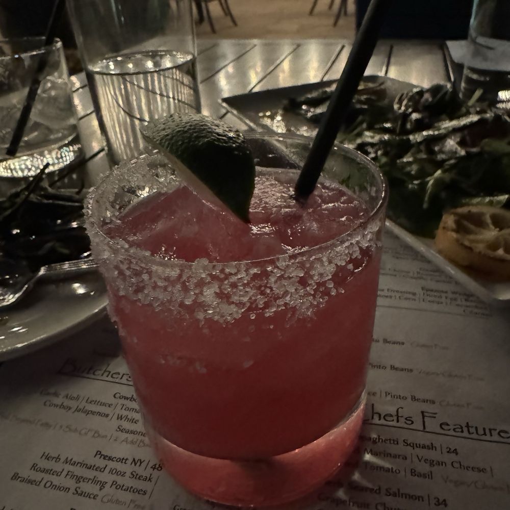Epazote Kitchen & Cocktails - Prickly pear margarita - New American Near Me - Tucson, Arizona Epazote Kitchen & Cocktails - Prickly pear margarita - New American Near Me - Tucson, Arizona