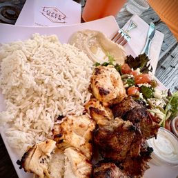 Beef Kabob Plate