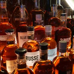 Just some of the Bourbons in our Spirit Program.