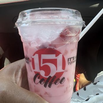 151 Coffee - Pink drink - Coffee & Tea Near Me - Westworth Village, Texas
