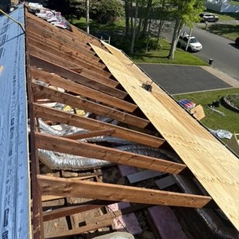AAA Home Construction - After remove the plywood - Roofing Near Me