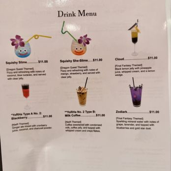 Square Enix Cafe & Shop - Soft Opening Menu - Themed Cafes Near Me - Los Angeles, California Square Enix Cafe & Shop - Soft Opening Menu - Themed Cafes Near Me - Los Angeles, California