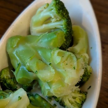 Lucky's Steakhouse - This is nasty broccoli - Steakhouses Near Me - Gaylord, Michigan